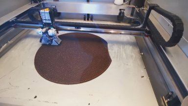 3D printed wooden beehives deployed in community garden