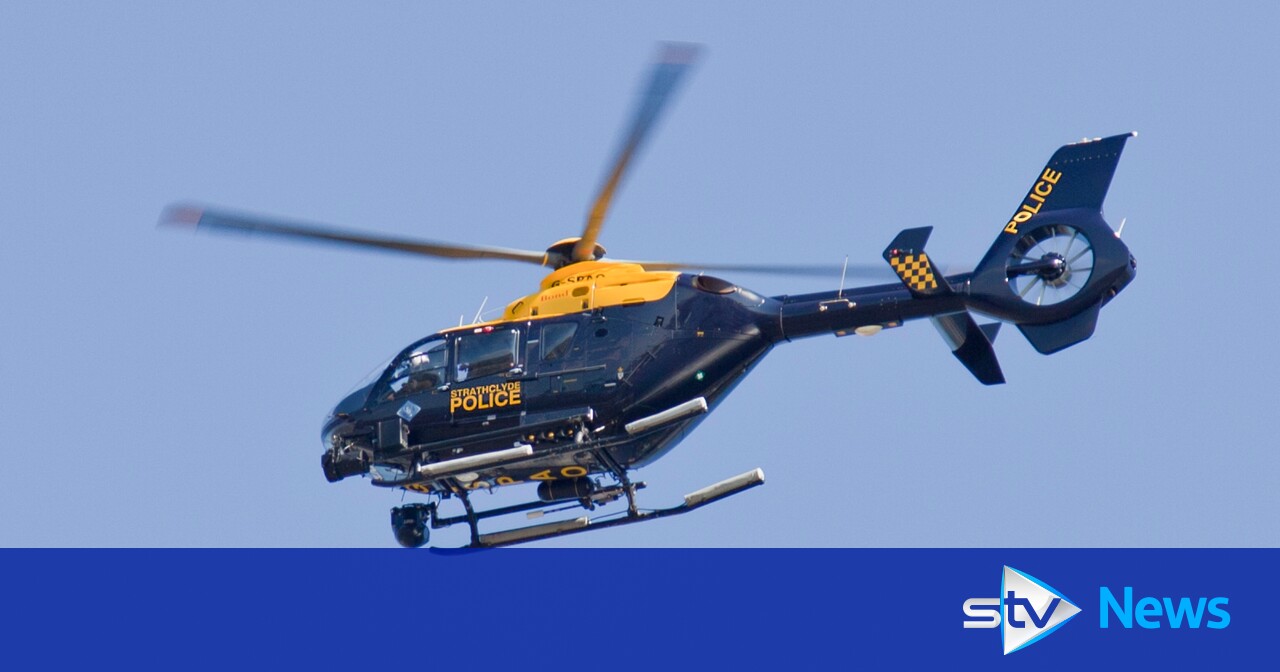 Gang That Led Police In Helicopter Chase After £10,000 Lanarkshire ...