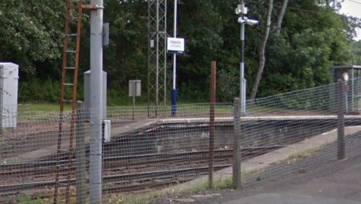 Teenager taken to hospital and arrested after ‘trespassing on Kilpatrick railway’
