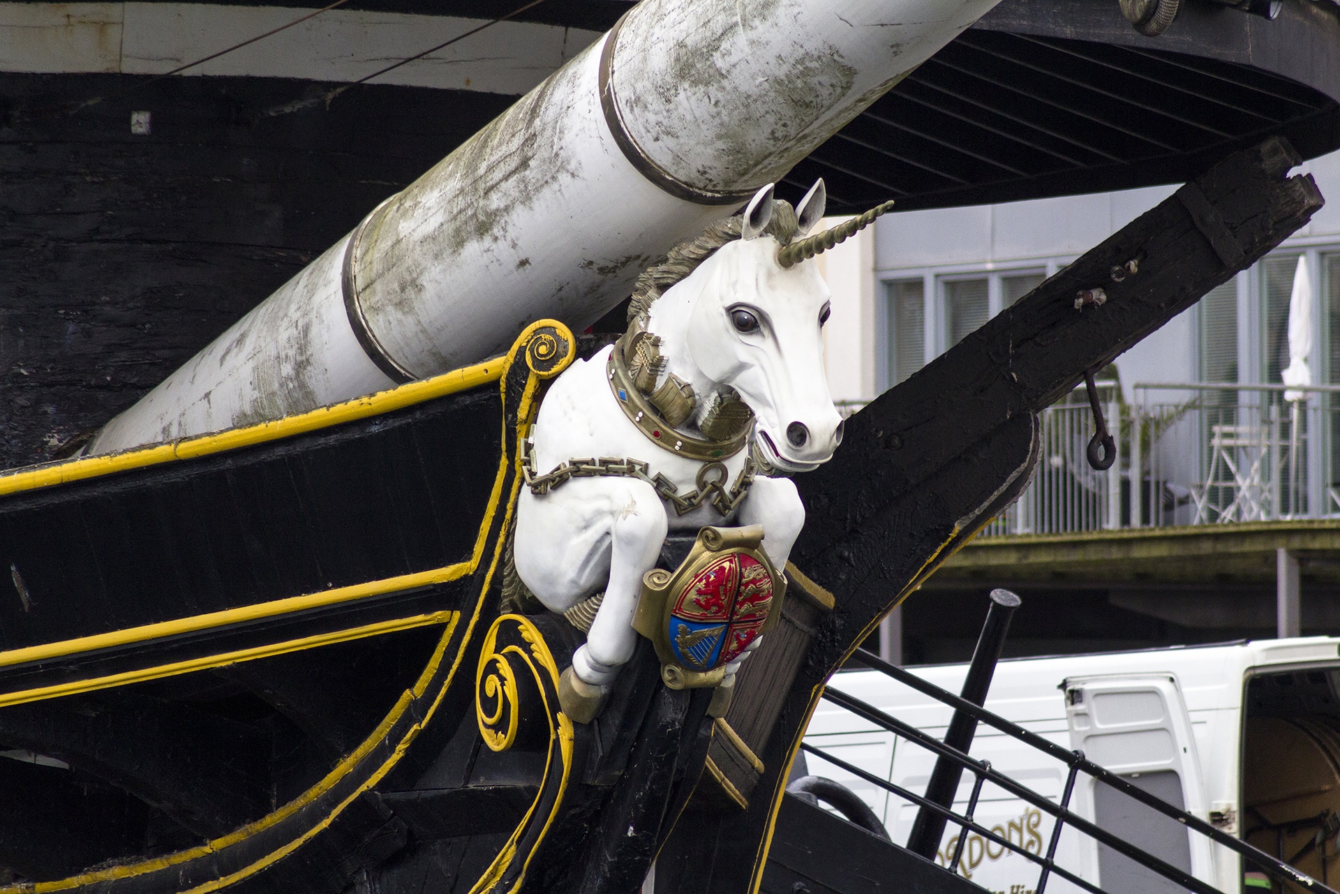 HMS Unicorn arrived in Dundee in 1873.