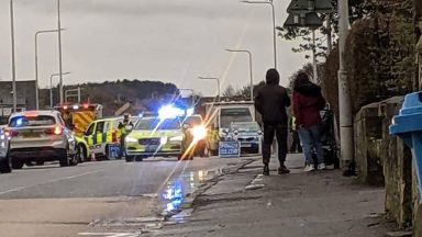 Woman taken to hospital after being struck by car on Broad Street in Cowdenbeath, Fife