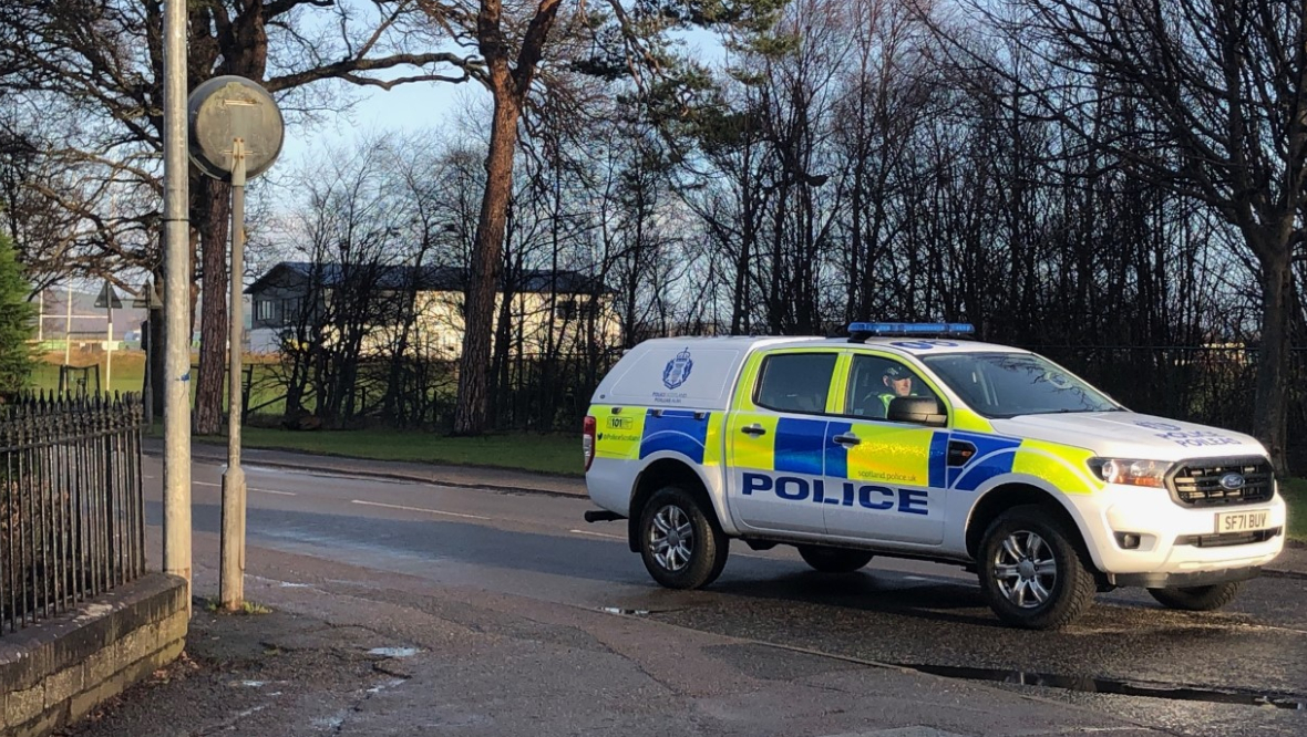 The device was discovered at Invergordon Rugby Club.