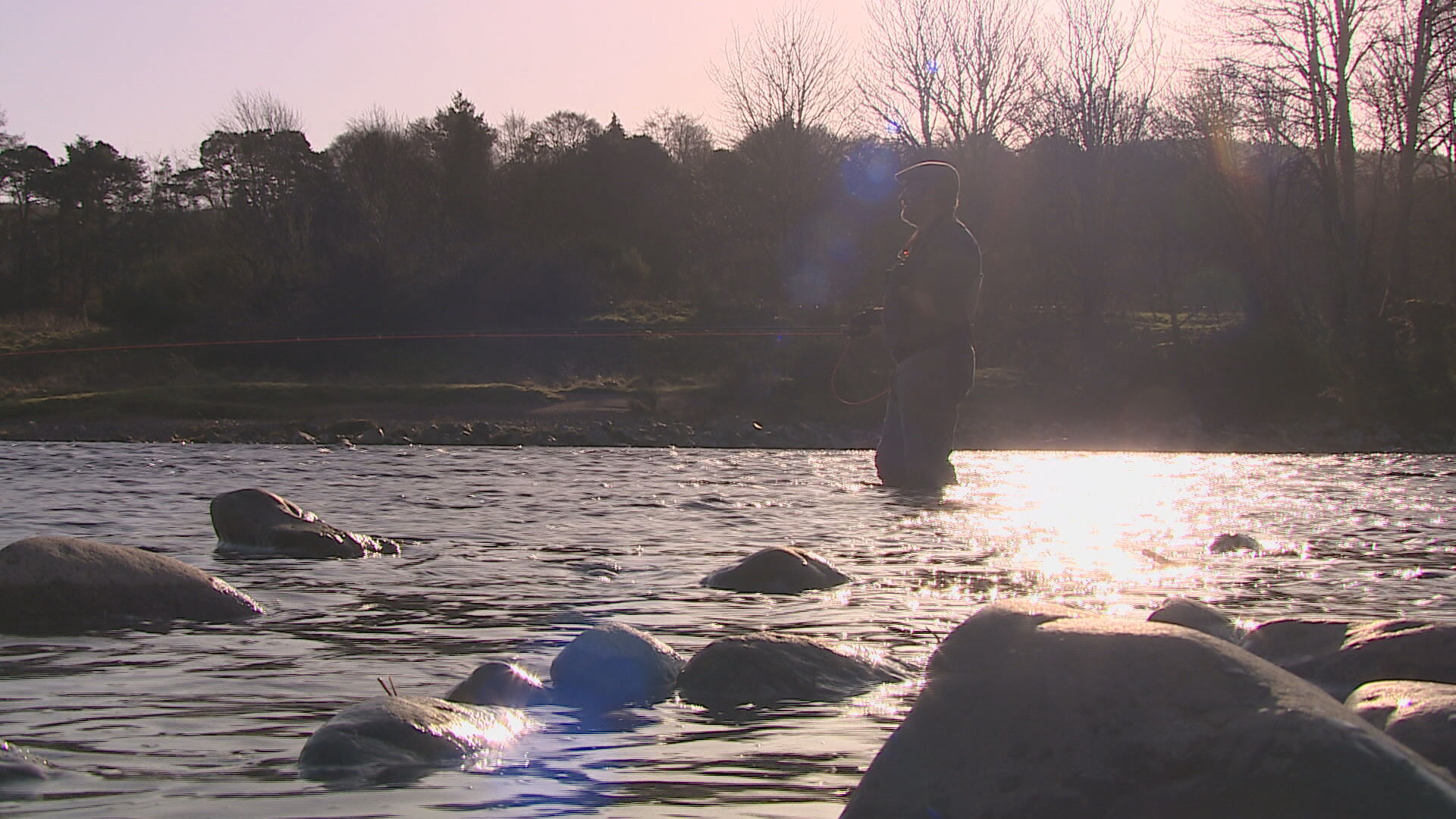 Fishing season is now underway at the River Dee