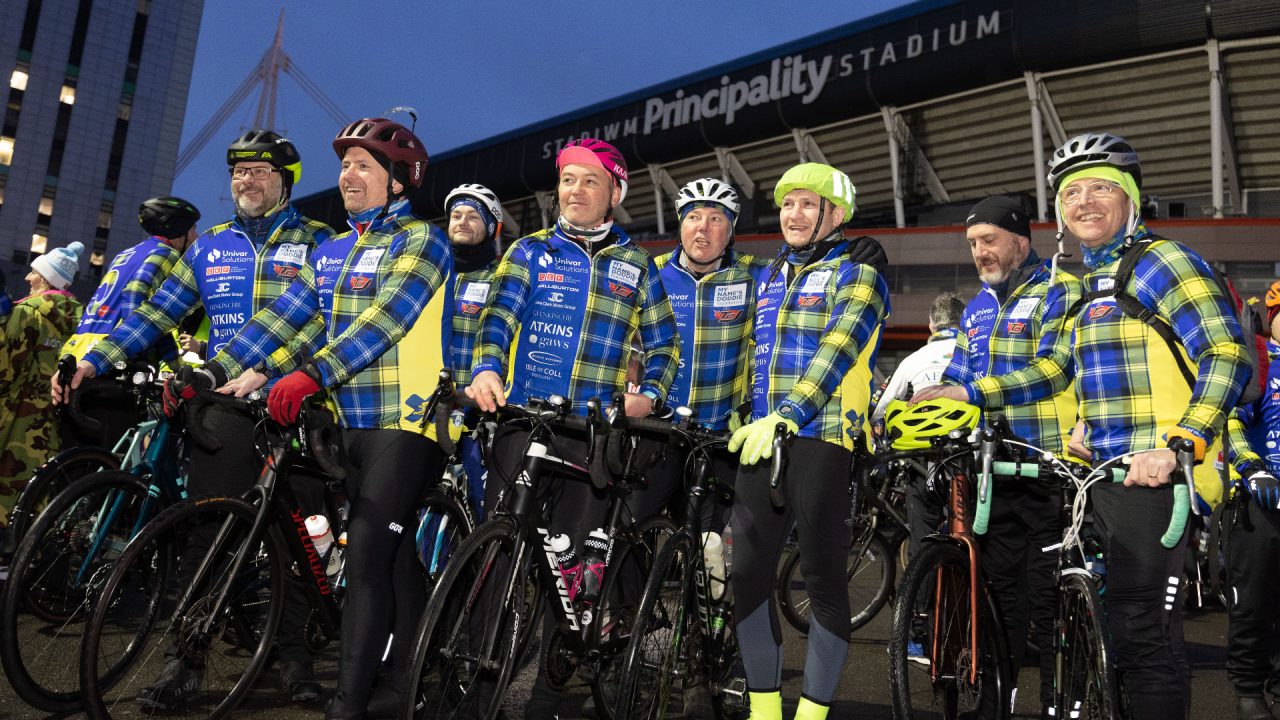 Doddie Aid cyclists message of support from Marvel star Ryan Reynolds