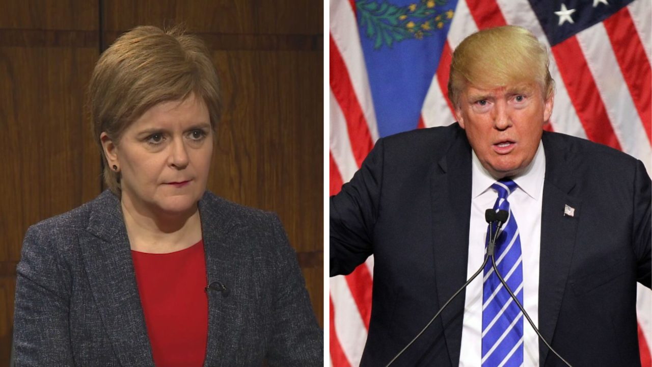 Former US President Donald Trump reacts to Nicola Sturgeon resignation citing Scottish golf courses