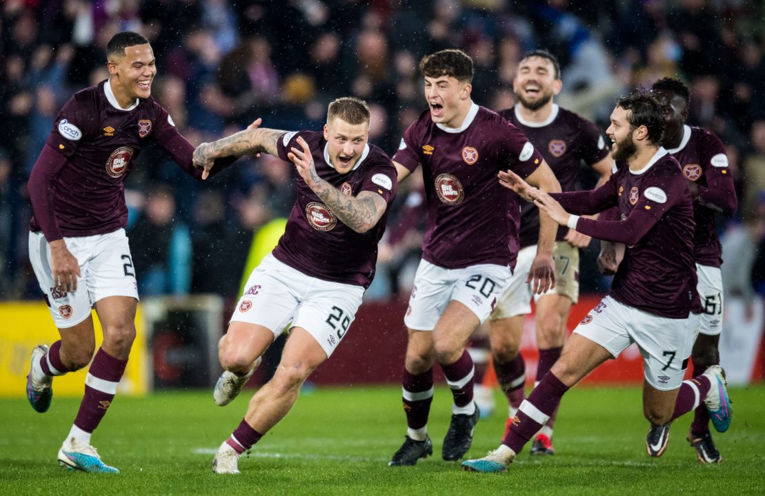 Hearts come back from goal down to beat Dundee United at Tynecastle