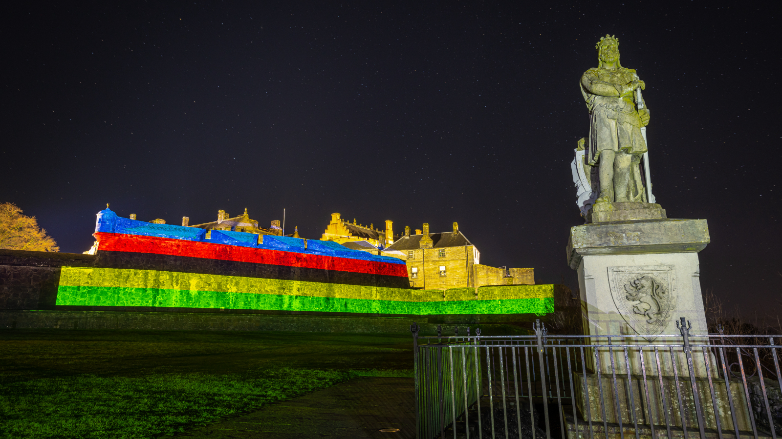 Stirling Castle: Countdown to championships.