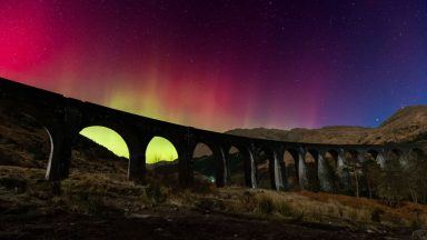 Scots across country treated to spectacular Northern Lights display