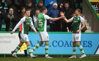 Hibs move up to fourth with win over ten man Kilmarnock in Premiership
