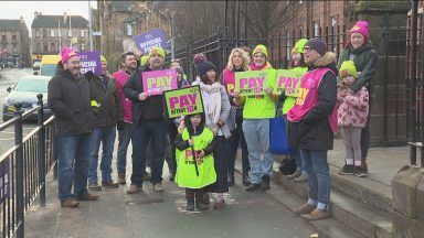 Teachers walk out on strike as pay dispute continues