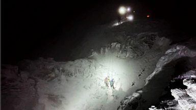 Three people stranded on snowy hill after going off-route in Cairngorms National Park rescued