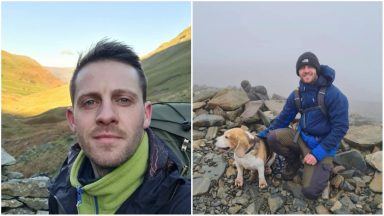 Police confirm sighting of hiker missing in Glencoe with dog