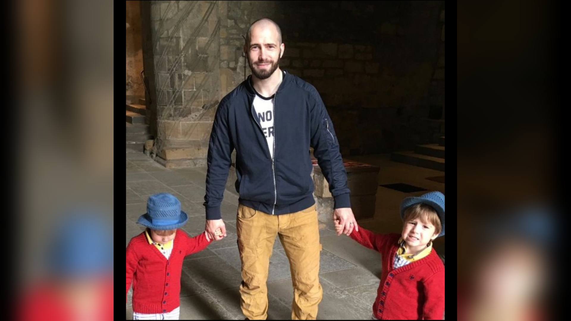 The dad-of-two died after tackling a blaze at Jenners in Edinburgh. 