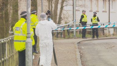 Murder probe under way after man killed and gunshots heard in Greenock