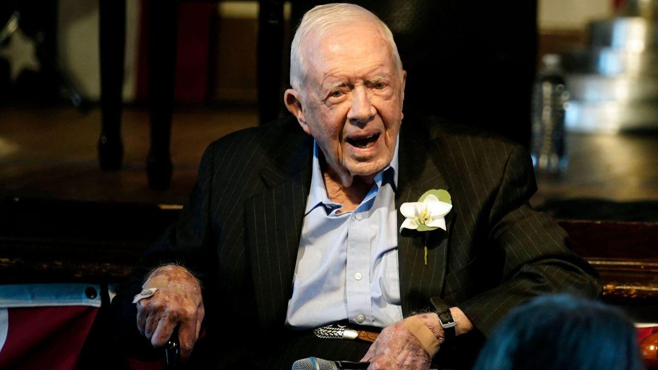 Former US president Jimmy Carter getting home hospice care