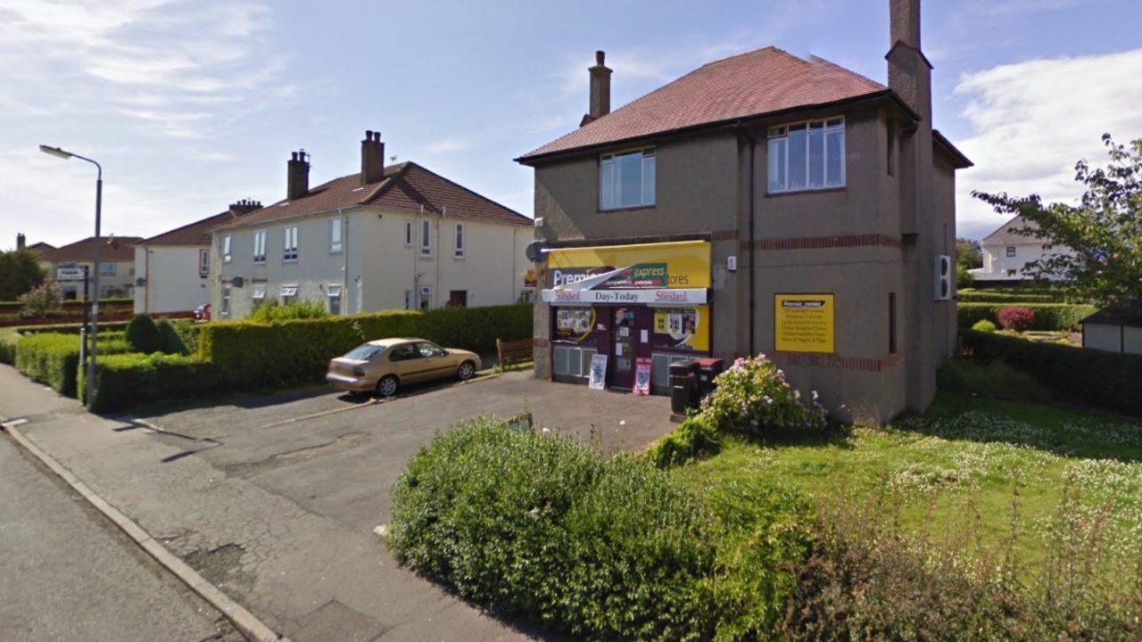 Staff left ‘shaken’ after knife-point robbery at Day-Today convenience store in Hurlford, Kilmarnock