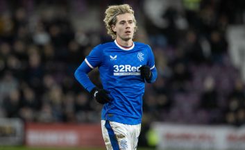 Raskin on Rangers bench as Cantwell and McLaughlin start against Ross County