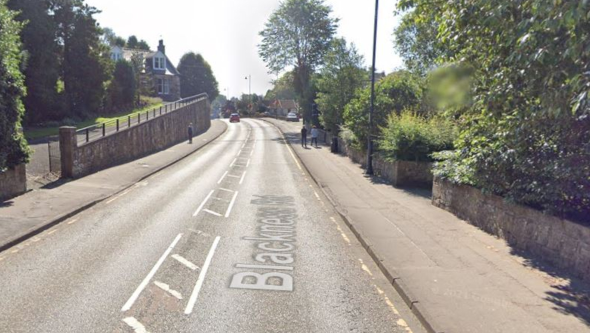 Pensioner dies in hospital after colliding with cyclist on Blackness Road, Linlithgow