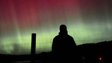 When and where is best to see the Aurora Borealis Northern Lights in Scotland on Monday?