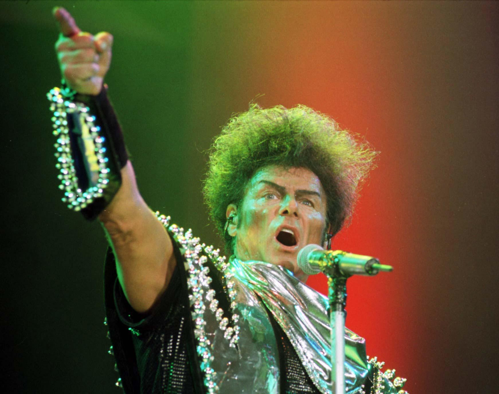 The glam rock singer had several chart hits in the 1970s (PA Archive/PA Images)