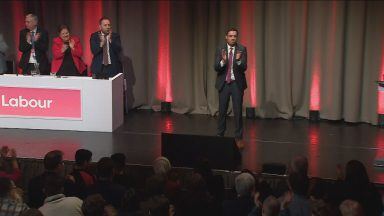 Anas Sarwar addresses Scottish Labour conference in Edinburgh