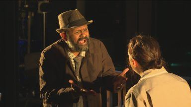 Play opens exploring the struggles of deaf people in care
