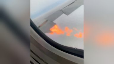 Flight carrying Scots school trip from Edinburgh to New York ‘catches fire’ mid-air