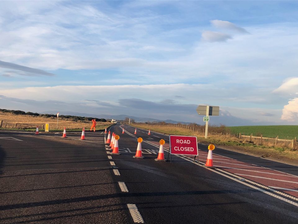 Pedestrian rushed to hospital after being hit by HGV on A96 in Culloden