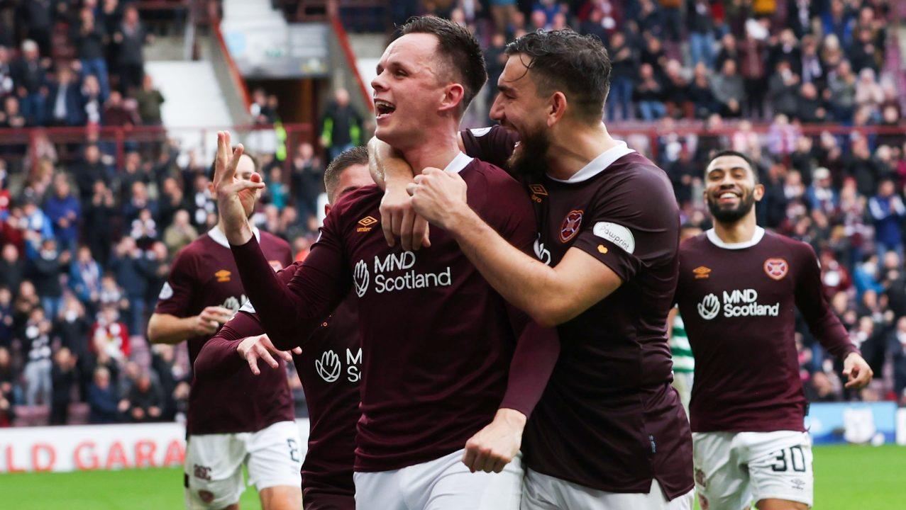 Lawrence Shankland ‘touch and go’ to feature in Hearts cup clash with Celtic