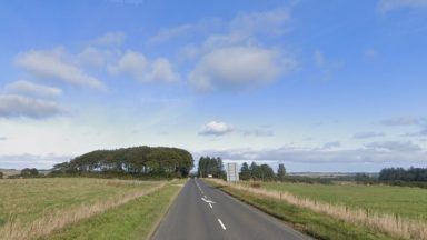 Woman and children, aged three and six, taken to hospital after crash on A98 New Pitsligo