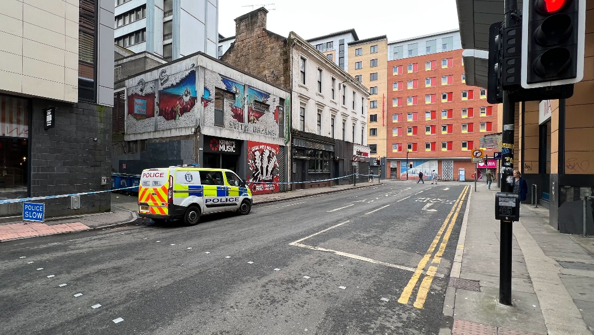 Man arrested after alleged rape on Howard Street in Glasgow city centre