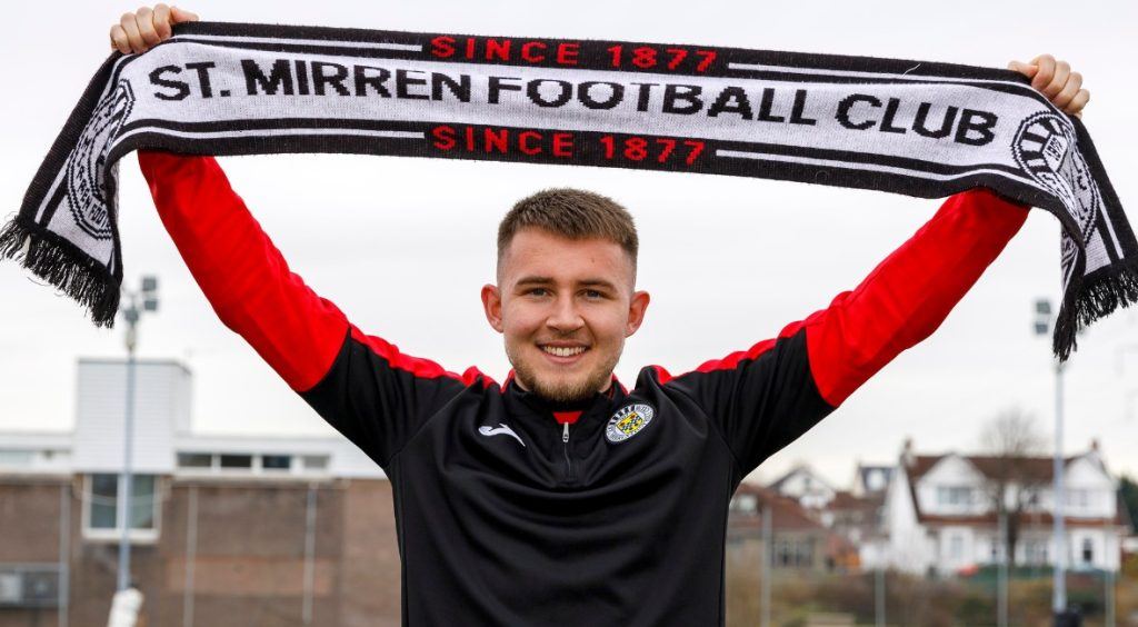 St Mirren announce signing of former Middlesbrough midfielder Caolan