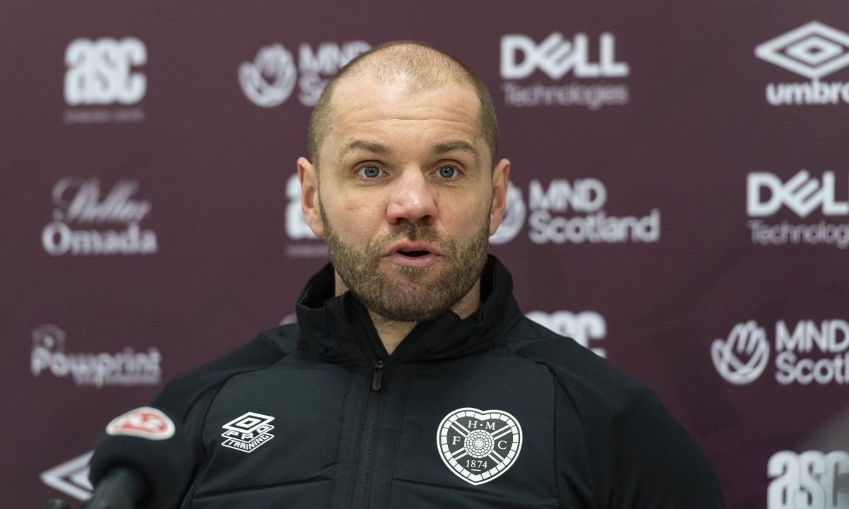 Motherwell defeat was just a blip, says Hearts boss Robbie Neilson