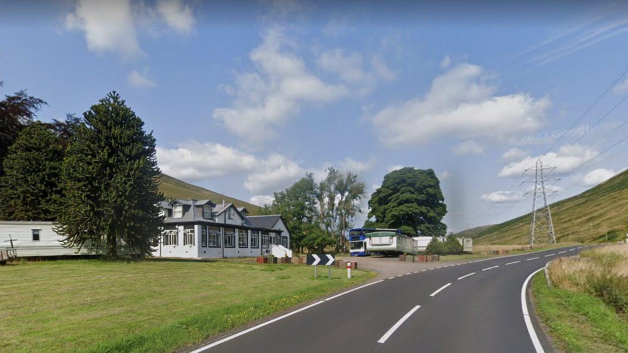 Motorcyclist rushed to hospital after crash on A7 at Mosspaul Inn near Langholm