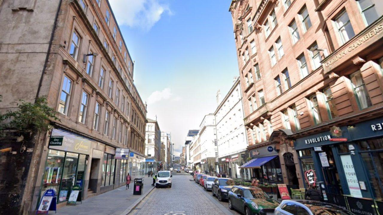 Three people taken to hospital following Glasgow city centre ‘disturbance’