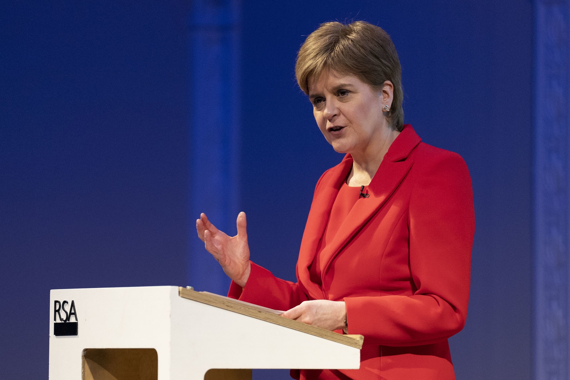 Nicola Sturgeon’s popularity has increased in the past month, according to the poll.