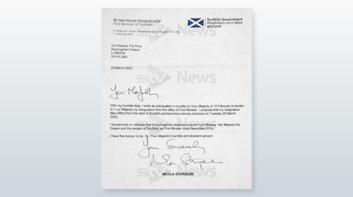 The outgoing FM submitted her letter of resignation on Tuesday morning.