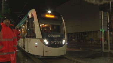 The first phase of testing for the long awaited extension to the trams finally got underway