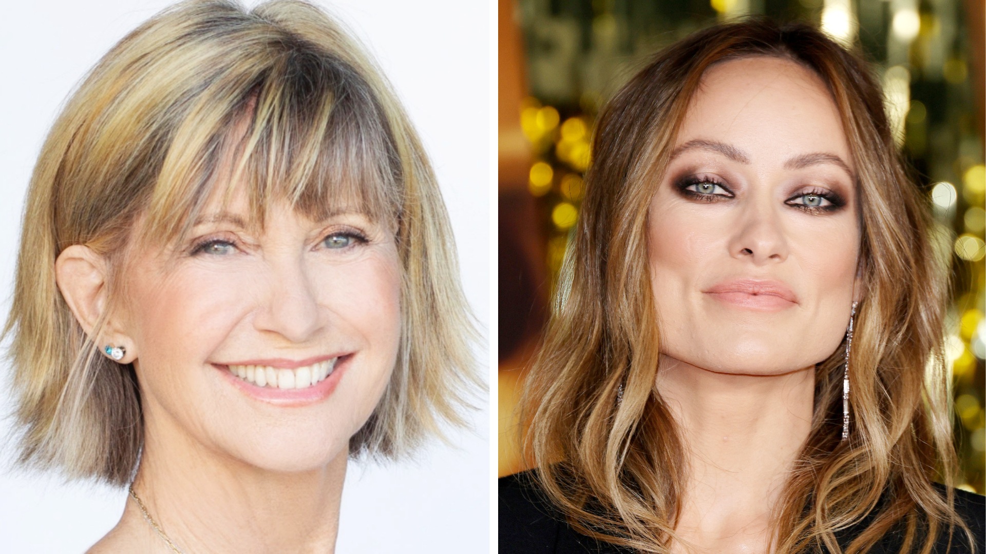 Olivia Newton-John, who died in August 2022, and Olivia Wilde