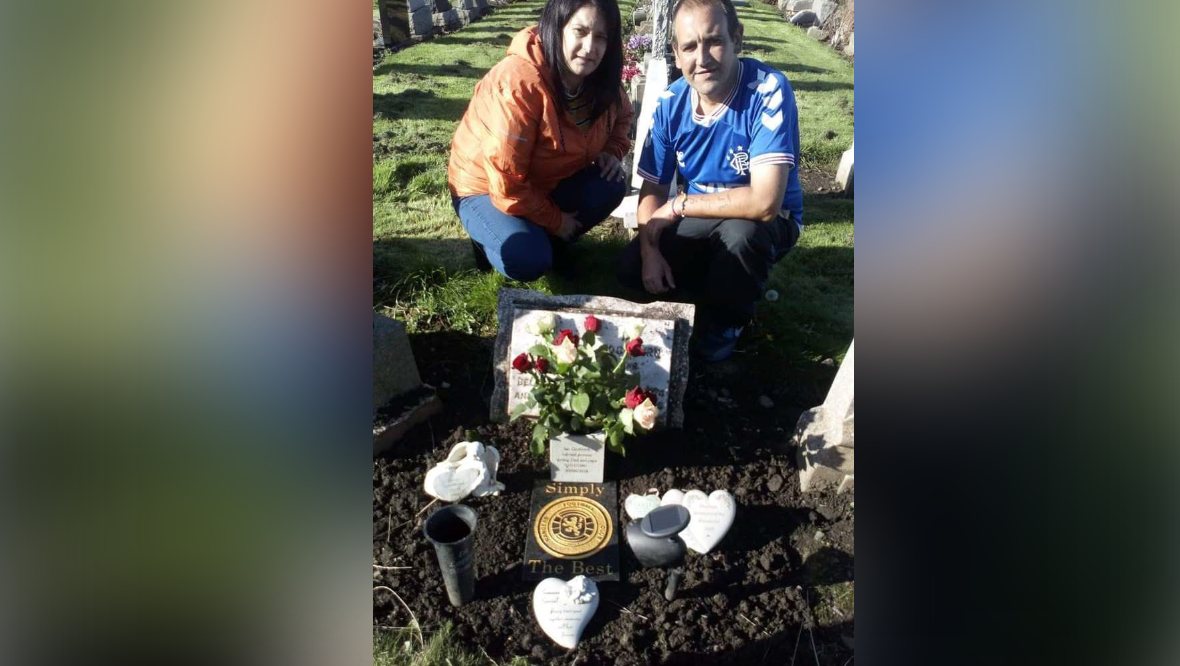 Family ‘over the moon’ after Rangers plaque reportedly stolen from East Lothian grave returned and fixed