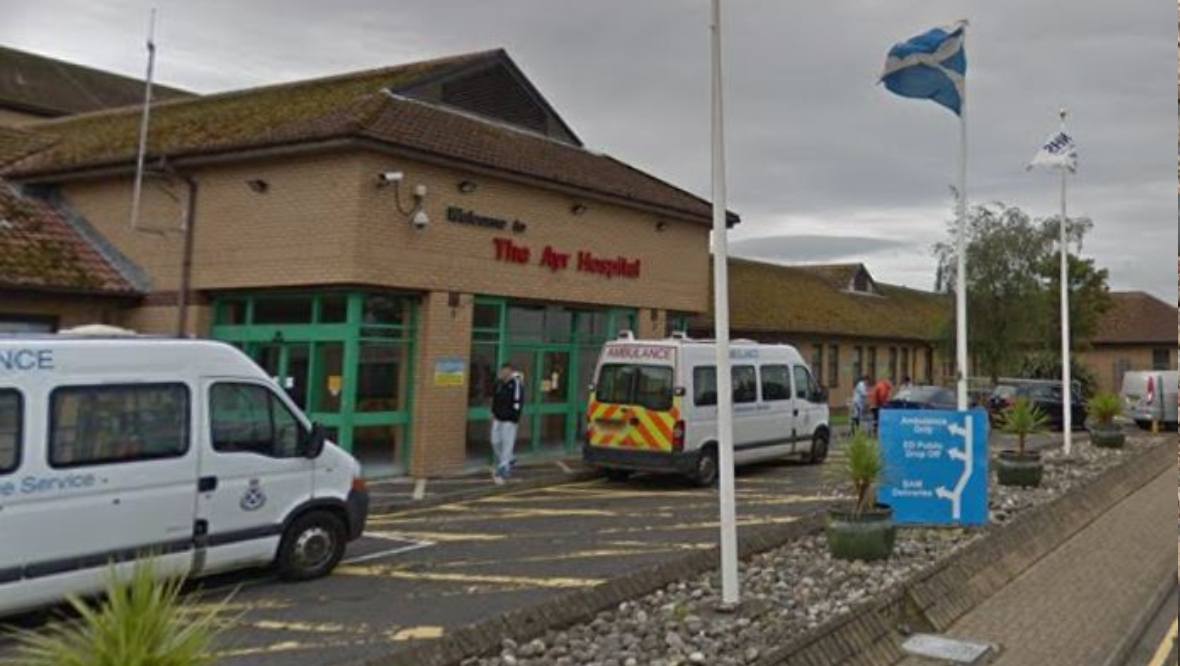 Hospitals in Ayrshire and Arran experiencing ‘high demand’ for acute services following ward closures