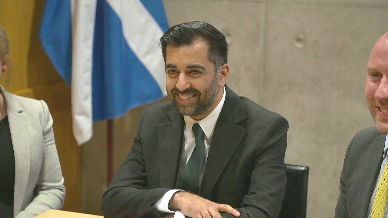 Humza Yousaf said he 'wouldn't dream of giving up' the job of First Minster.