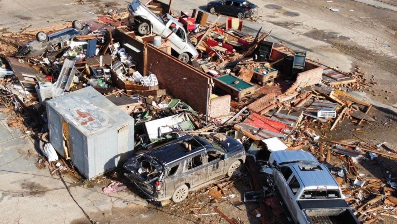 Eight people survive deadly Mississippi tornado by ‘hiding in fridge’