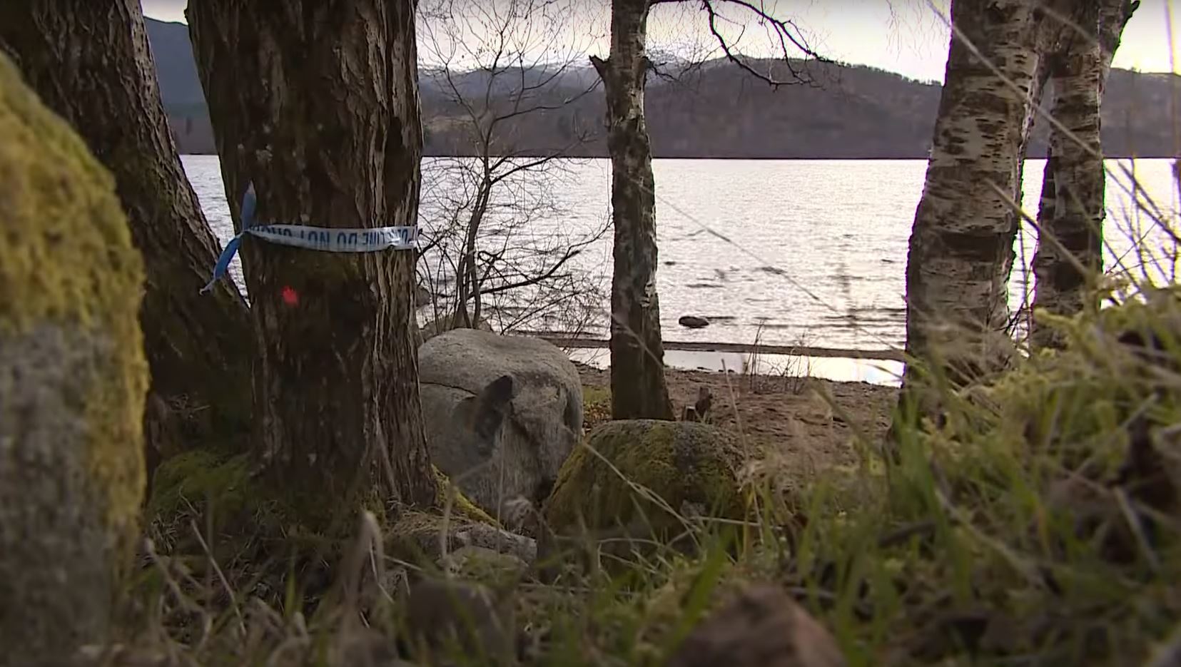 Reece Rodger was camping with friends on the north shore of Loch Rannoch, near to Killichonan.