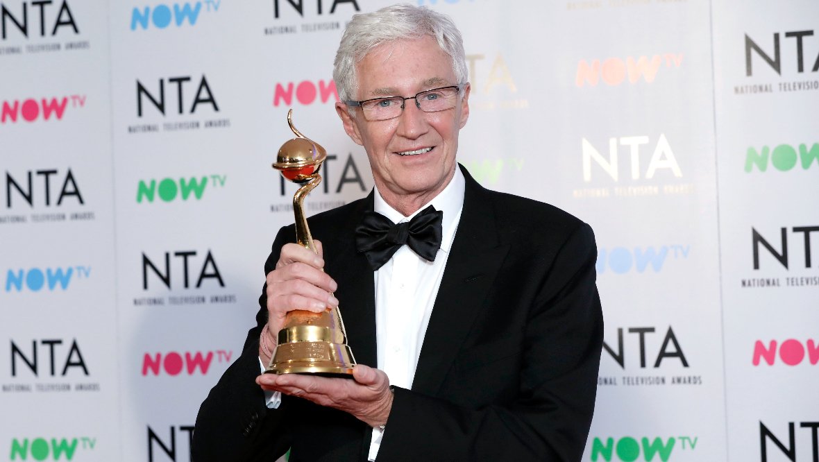 BAFTA-winning TV star Paul O'Grady