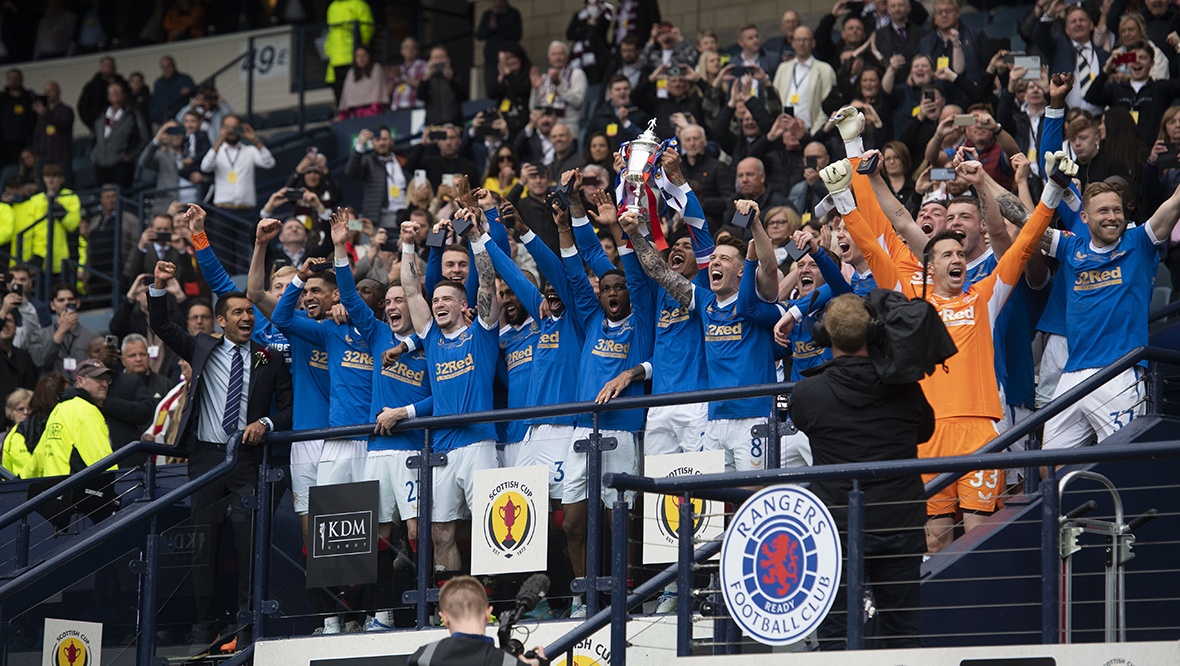 Rangers are the current holders of the Scottish Cup.