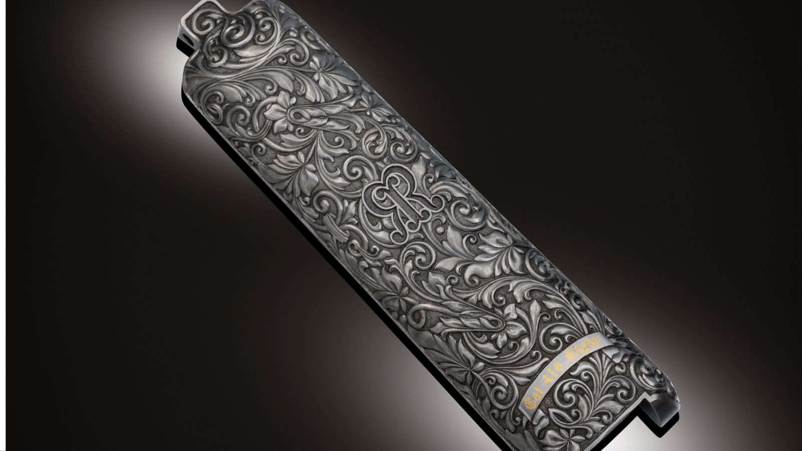 The steel scroll rifle cover was honoured for 'exceptional and outstanding craftsmanship'.