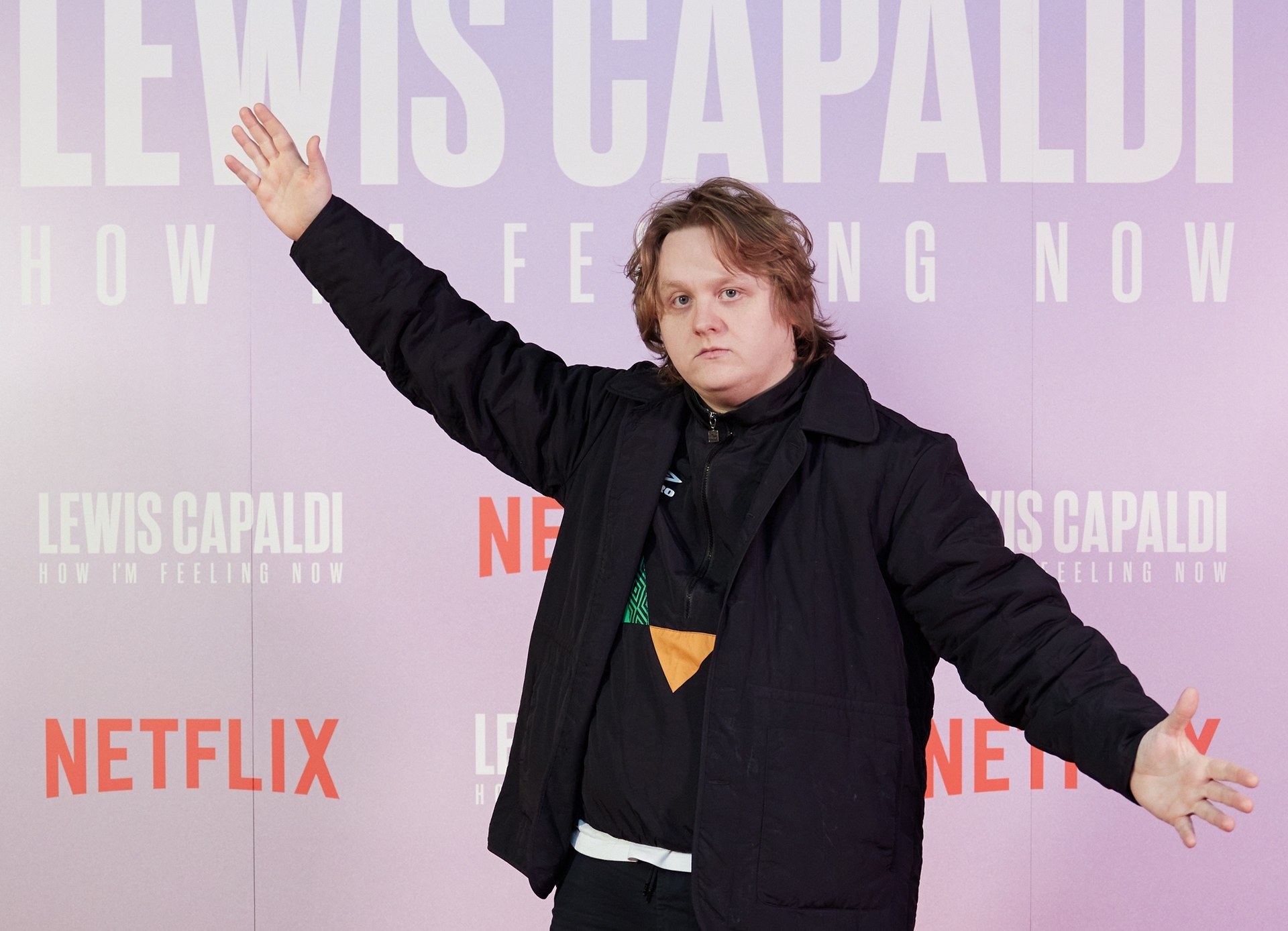 Lewis Capaldi at Netflix documentary screening.