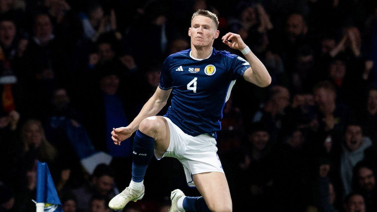 Alex McLeish was thrilled to see Scott McTominay thriving for Scotland