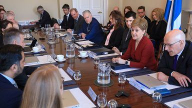 Nicola Sturgeon chairs last ever cabinet meeting as Scotland’s First Minister